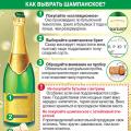 Как правильно пить шампанское?